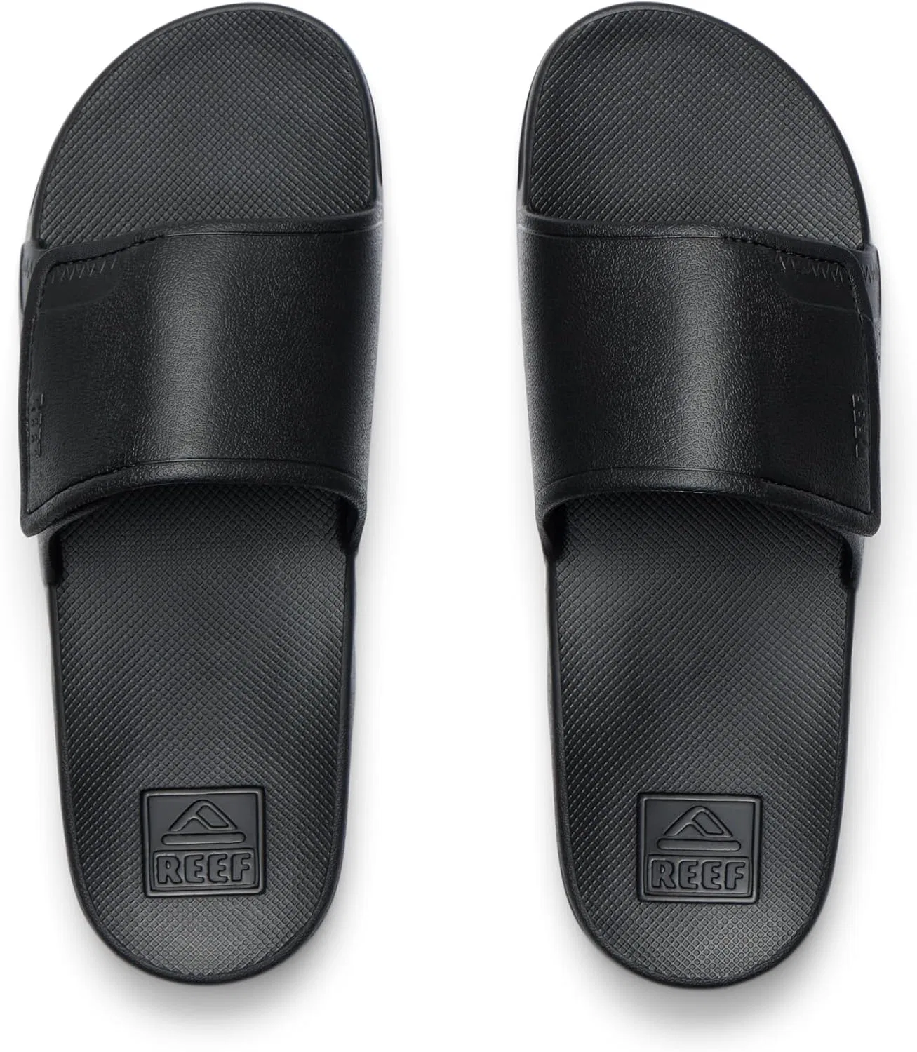 Сандалии REEF Men's Fanning Slide H20, Black — фото 4