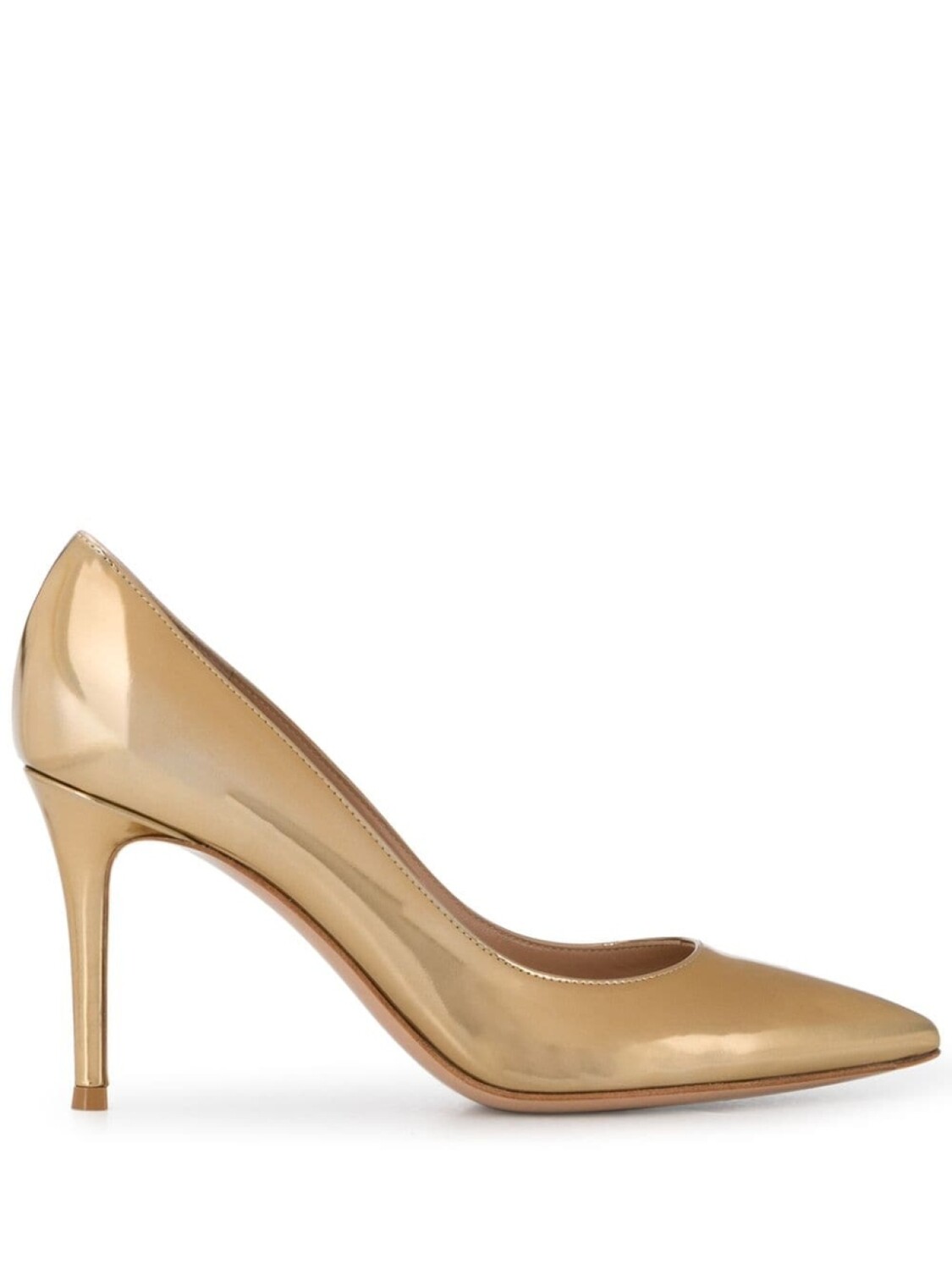 

Gianvito Rossi туфли-лодочки Gianvito 90, золотистый