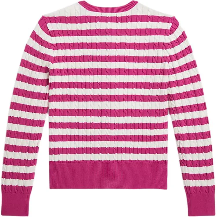 Polo Ralph Lauren Свитер SS26 розовый для подростков — фото 3