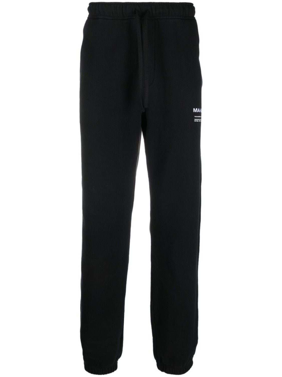 

Maharishi спортивные брюки из органического хлопка с вышитым логотипом, черный