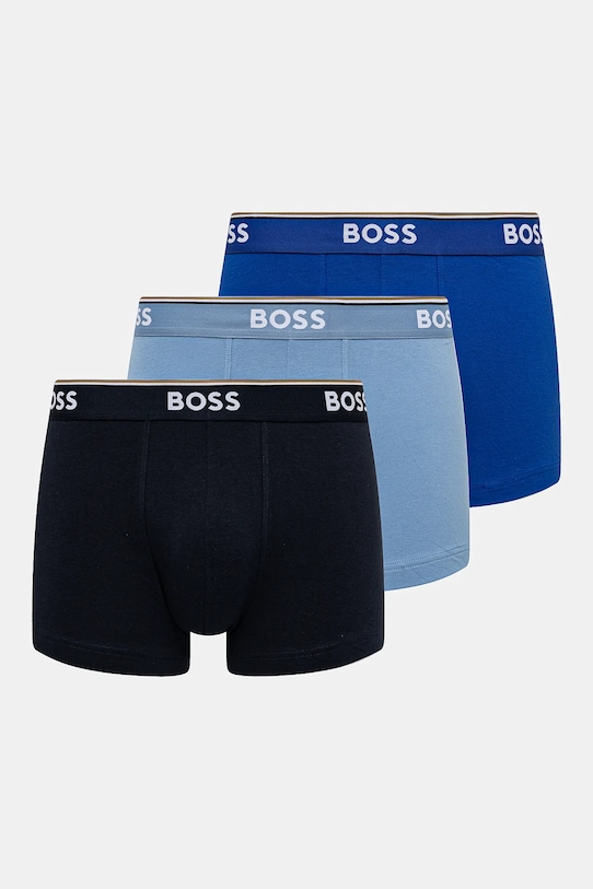 

Боксеры 3 шт Boss, синий
