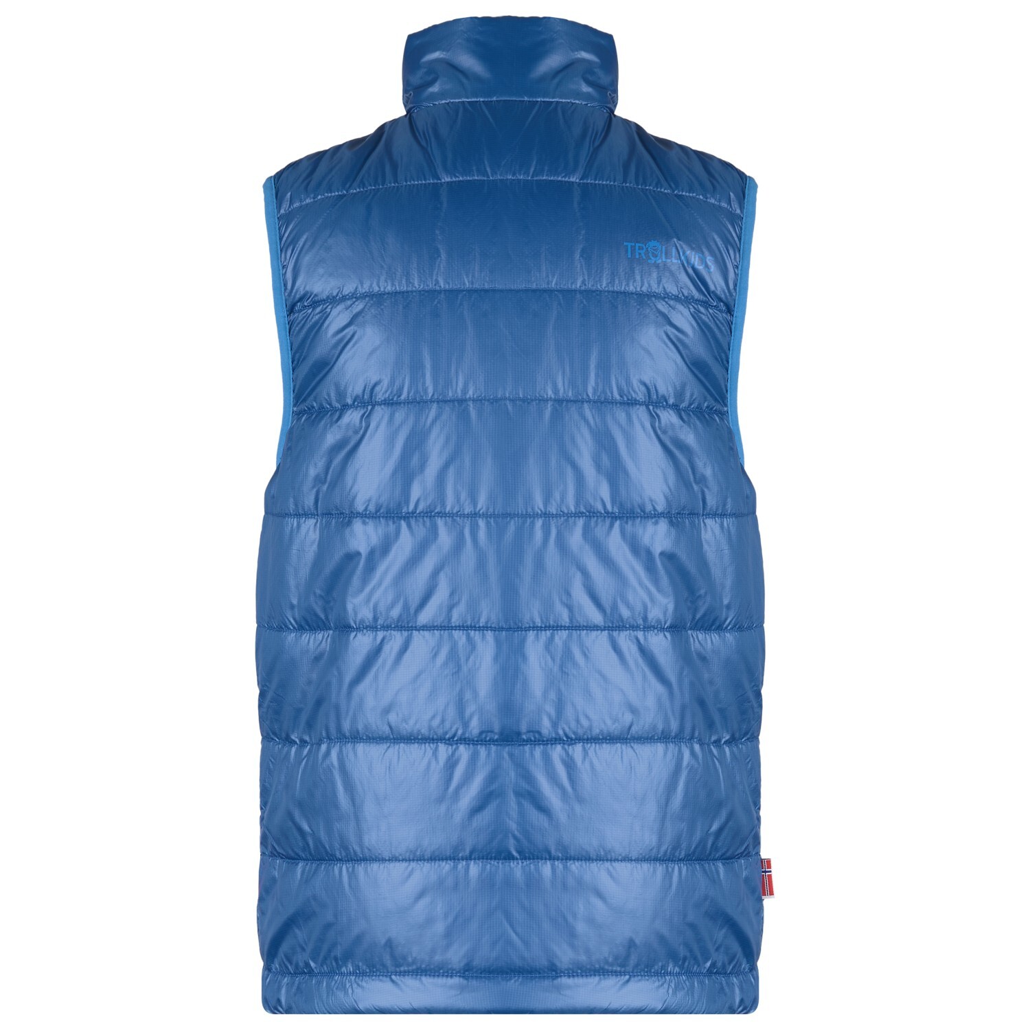 Жилет из синтетического волокна Trollkids Kids Trondheim Vest, цвет Navy/Medium Blue — фото 2