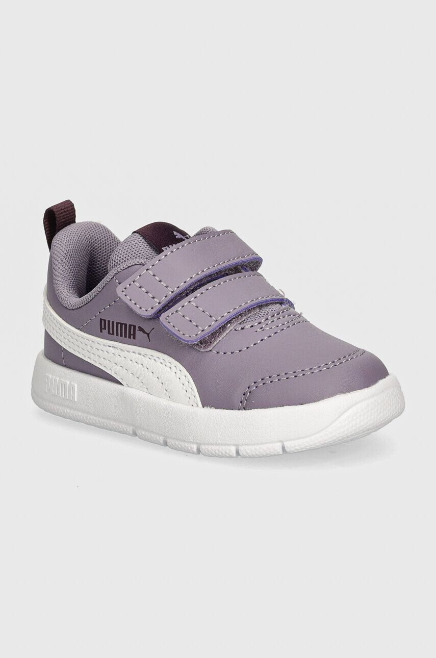 Детские кроссовки Puma Courtflex V3 V, фиолетовый — фото 2
