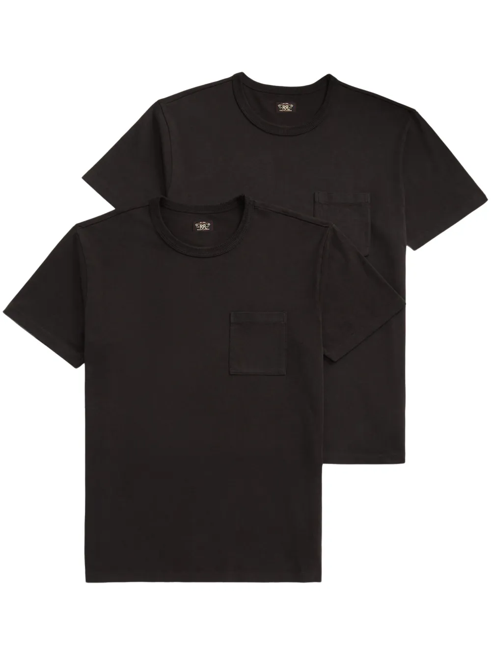 

Комплект из двух футболок Ralph Lauren RRL, черный