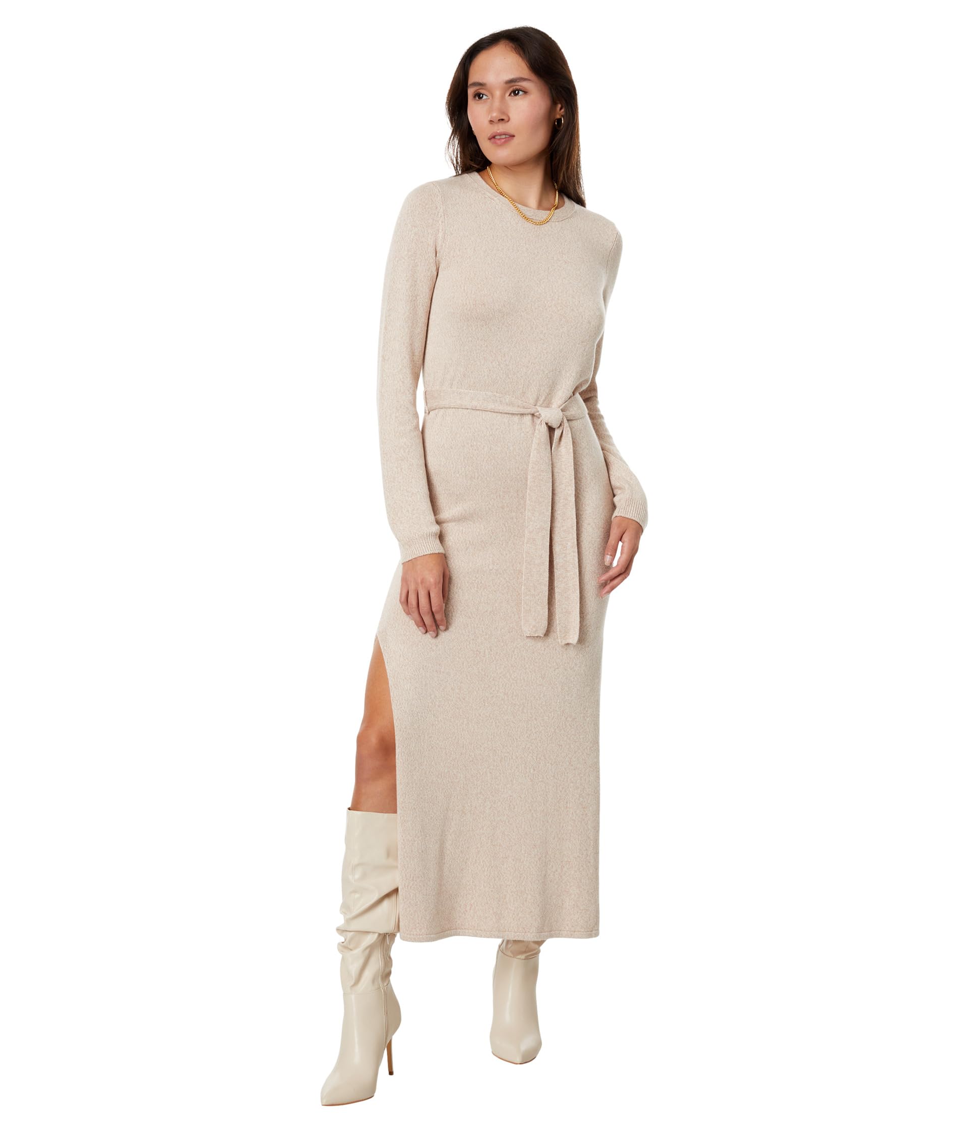 

Платье Splendid Breland Sweaterdress, цвет Oat Camel Marl