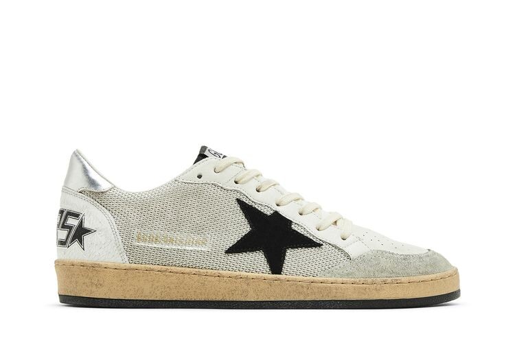 

Кроссовки Golden Goose Ball Star White Black, белый