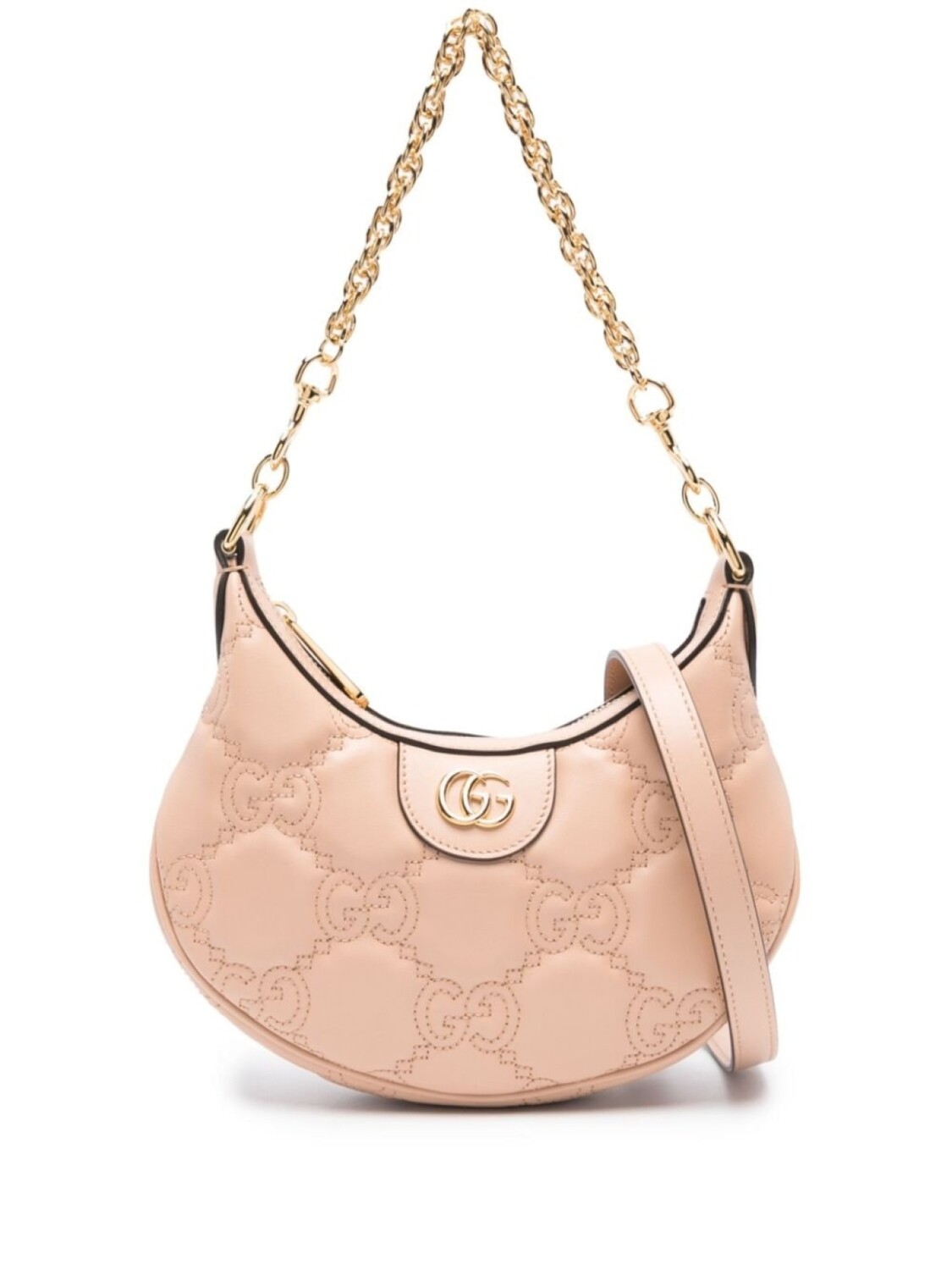 

Сумка-тоут Gucci GG Matelassé мини, розовый