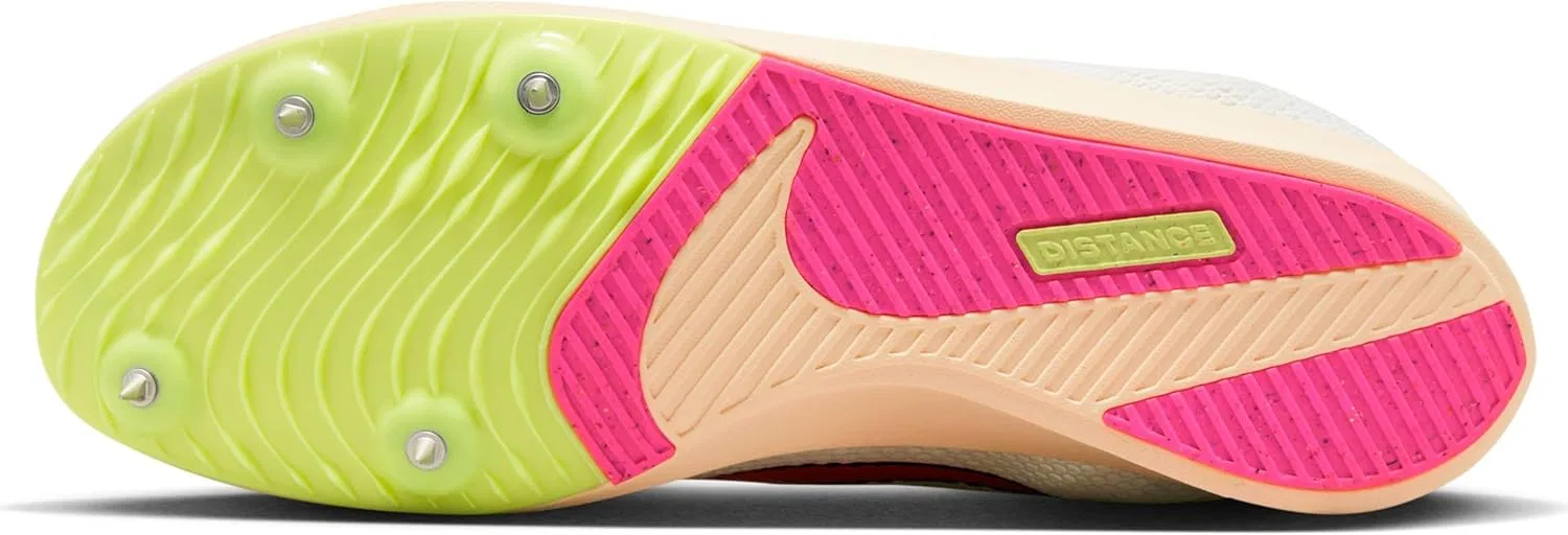 Мужские кроссовки Nike Zoom Rival Distance Trainers, Sail Fierce Pink Lt Lemon Twist — фото 3