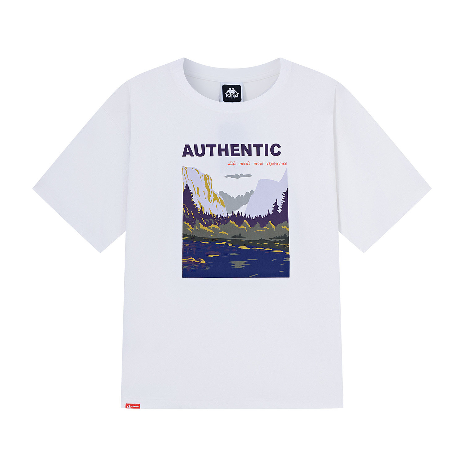 

Футболка PLAYER мужская Kappa, White-001