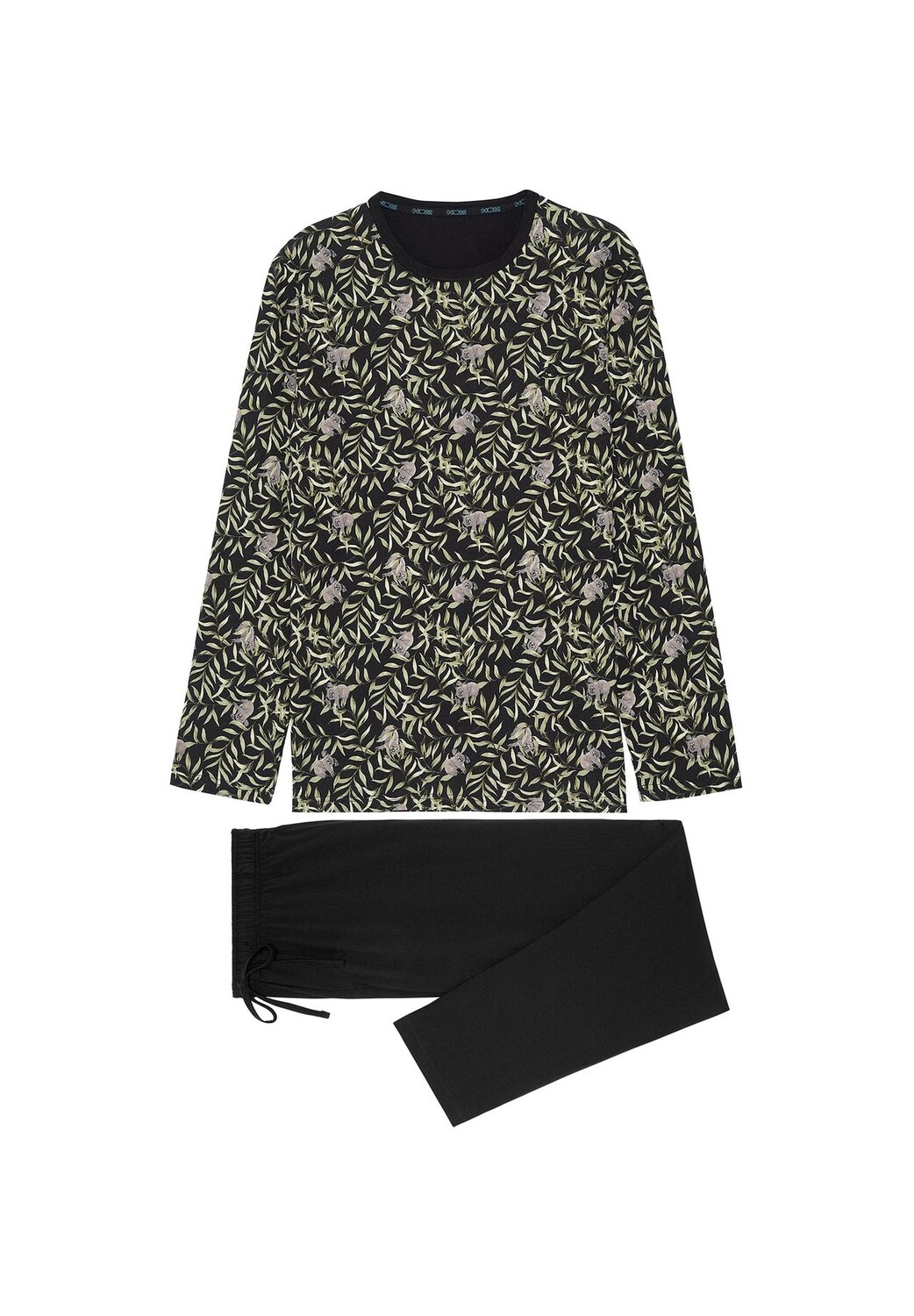 

Пижама Тед HOM, цвет Black Print