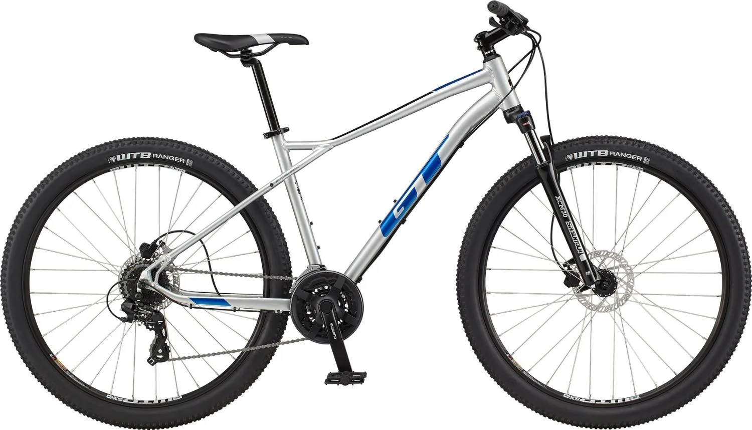 

Горный велосипед Aggressor Expert 27.5 - 2021 год GT, Silver