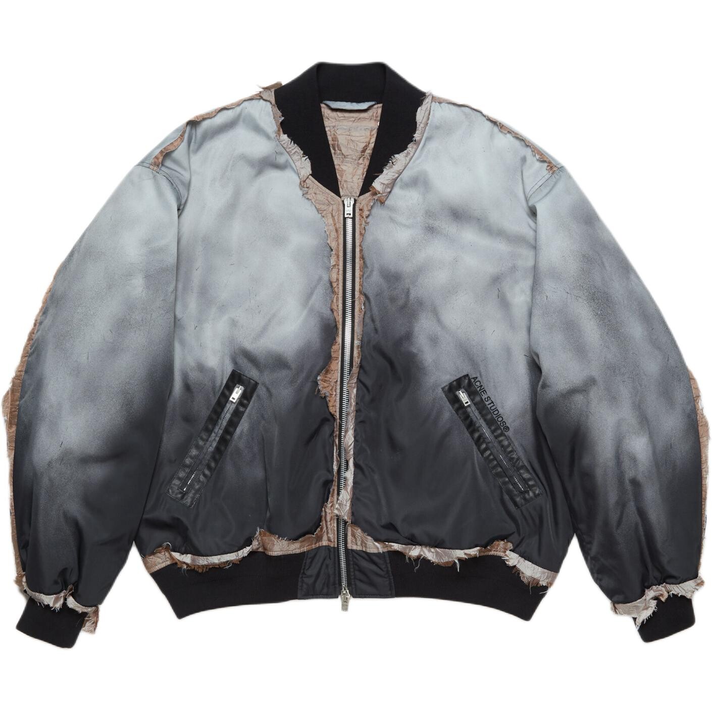 

Стеганая куртка мужская черный Acne Studios