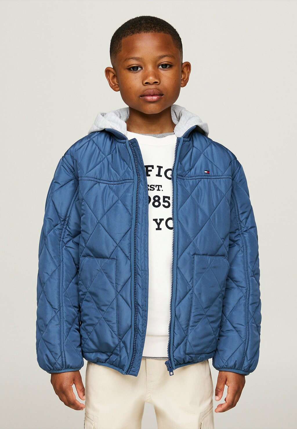 

Зимняя куртка CONTRAST QUILTED Tommy Hilfiger, синий