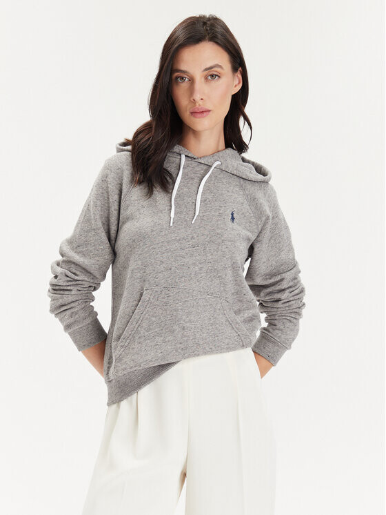 

Толстовка стандартного кроя Polo Ralph Lauren, серый