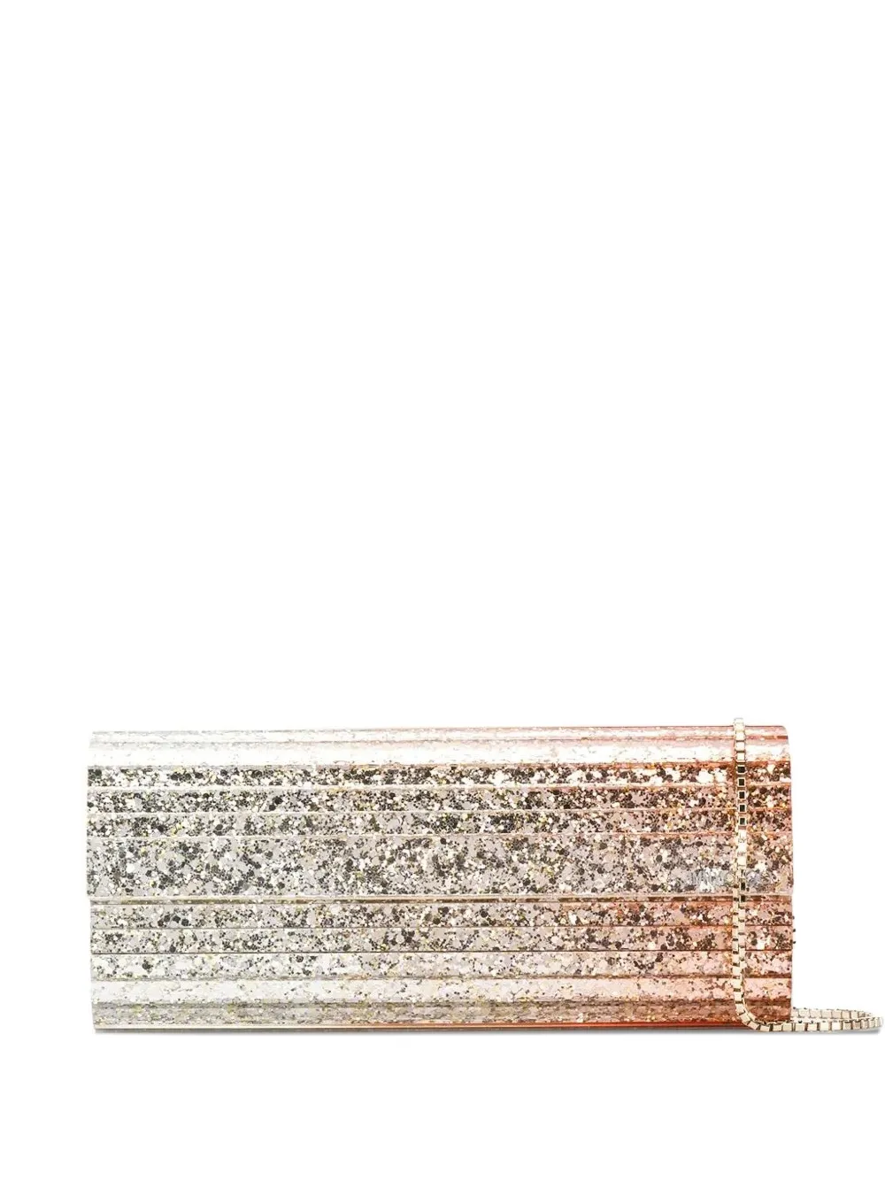 

Клатч Sweetie Glitter Jimmy Choo, серебряный