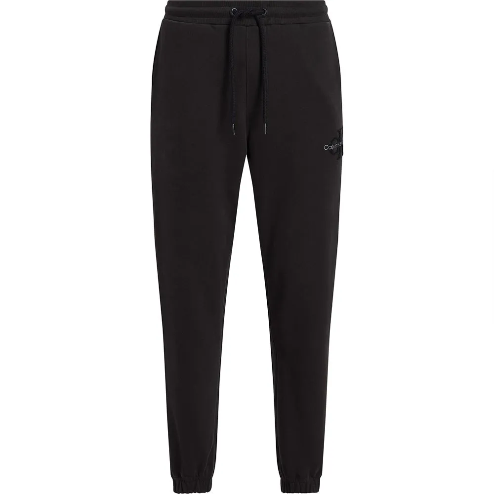 

Спортивные брюки Calvin Klein Jeans Chenille Monologo, черный