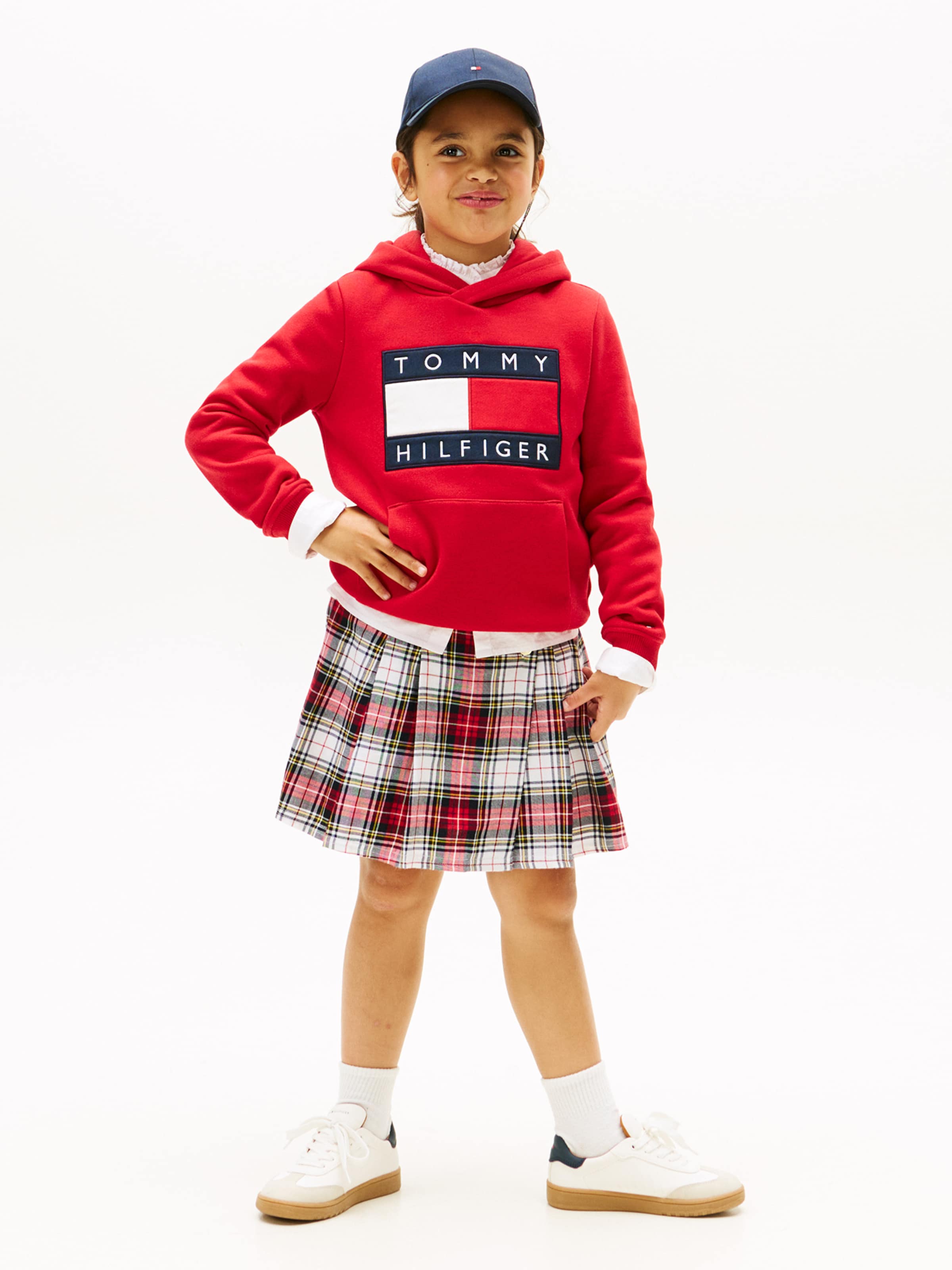 TOMMY HILFIGER Толстовка 'Heritage' в красном цвете — фото 4