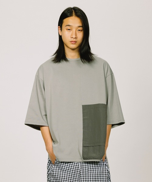 

Футболка с панелями Sneeuw, серый