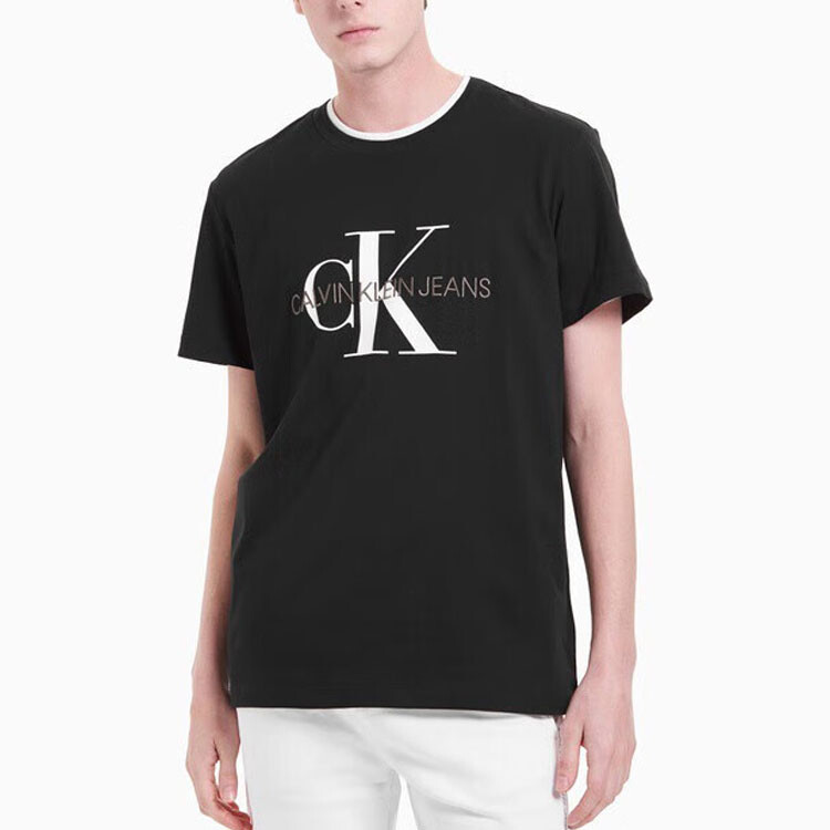 Футболка унисекс Calvin Klein, цвет Black — фото 2