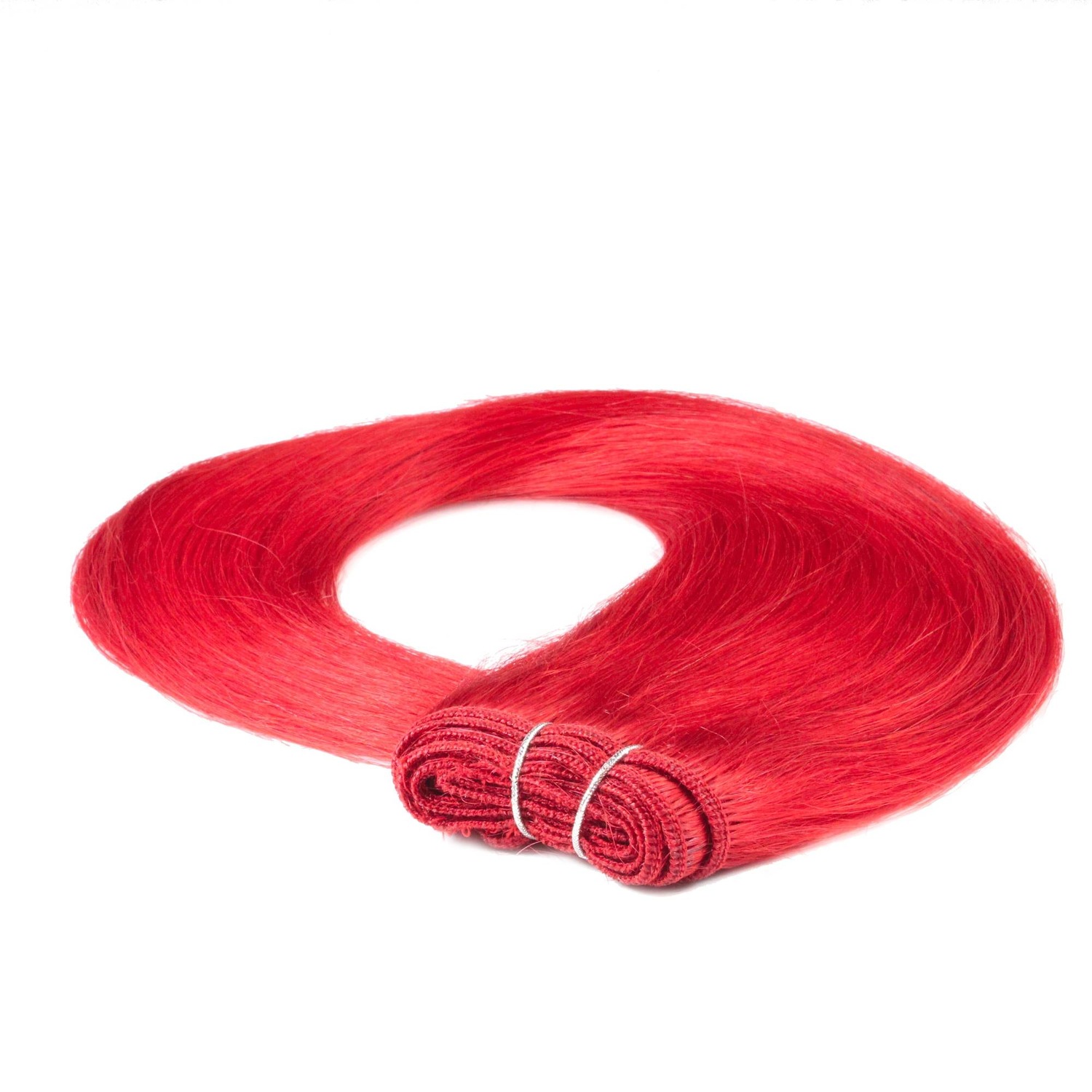 

Накладные волосы tresse extensions echthaar #0/44 rot-intensiv 100g Hair2Heart, 60cm, количество 1 шт.