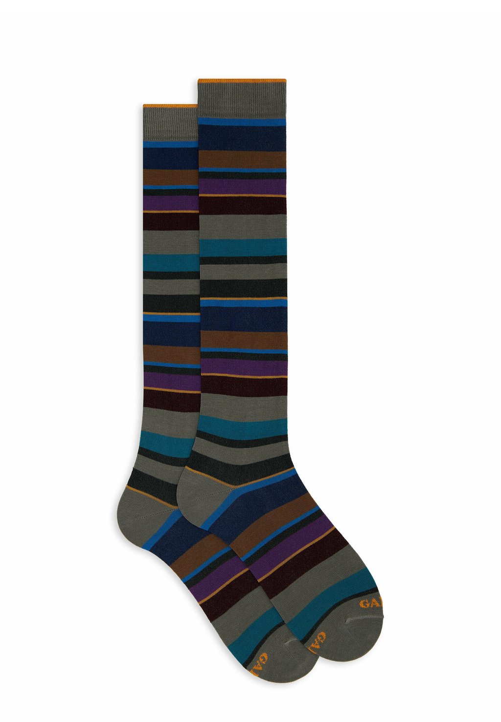 

Гольфы LONG WITH STRIPES Gallo, серый