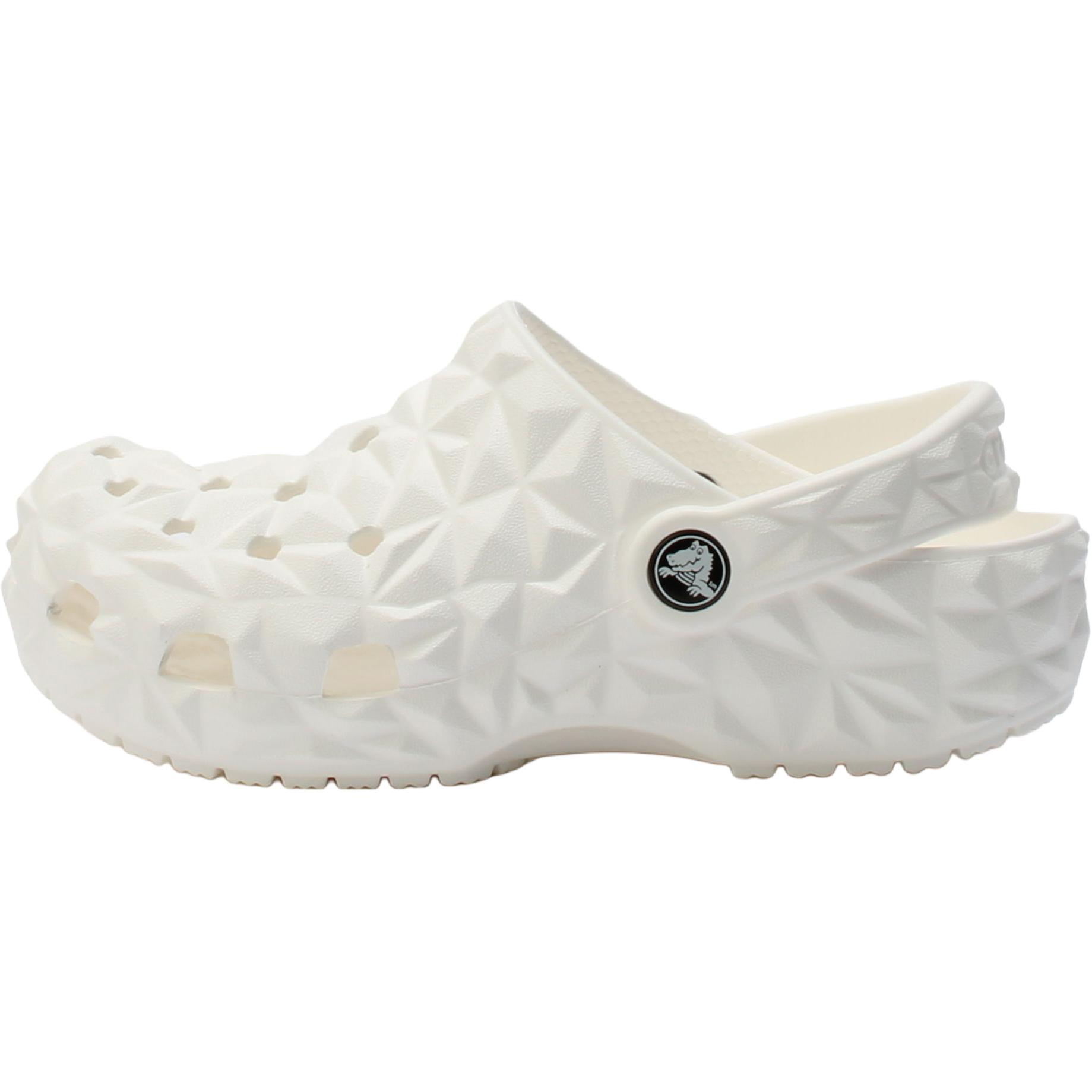 

Классические износостойкие низкие детские сандалии Clog Kids' Crocs, белый