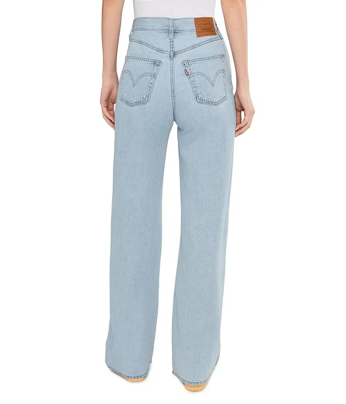 Джинсы wide leg Ribcage H223 Levi's Premium, Of Course Stone — фото 4