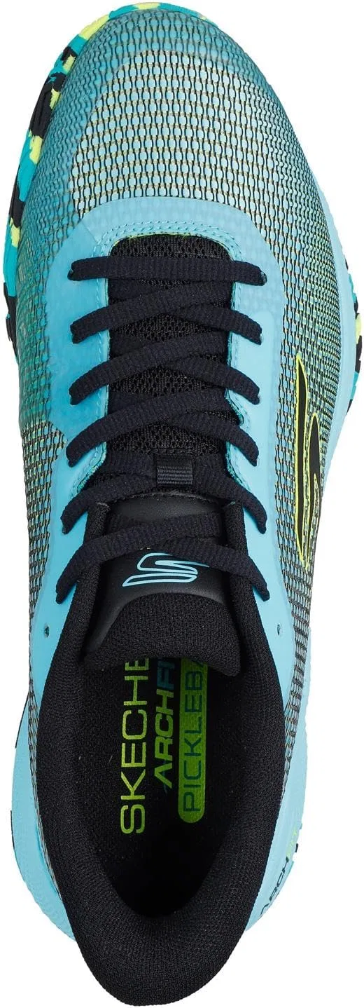 Мужские кроссовки Skechers Viper Court Pro 2.0, Aqua Syntehtic Textile Multi Trim — фото 4