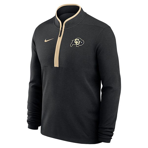 Мужская черная баскетбольная толстовка colorado buffaloes victory dri-fit с полузастежкой Nike — фото 3
