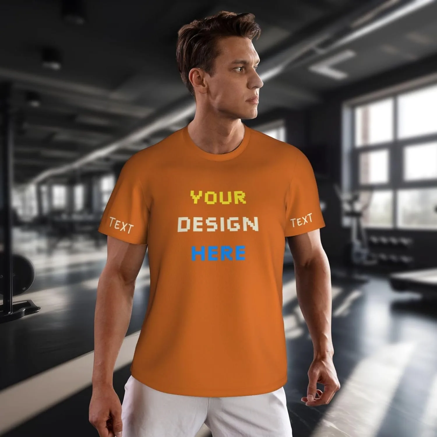 Футболка Custom с логотипом спереди и сзади — фото 3