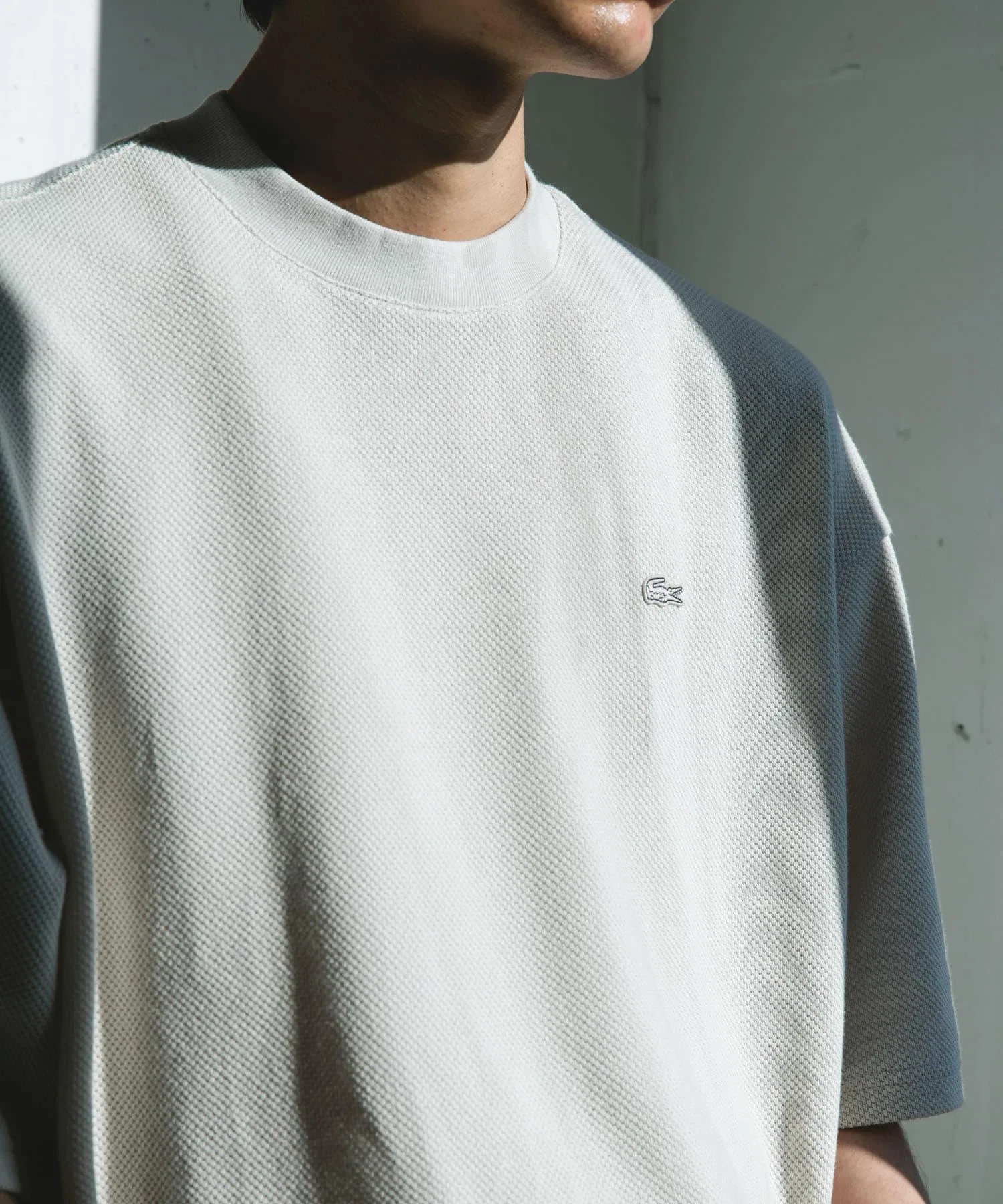 Мужская футболка LACOSTE коллаборация с DOORS — фото 2