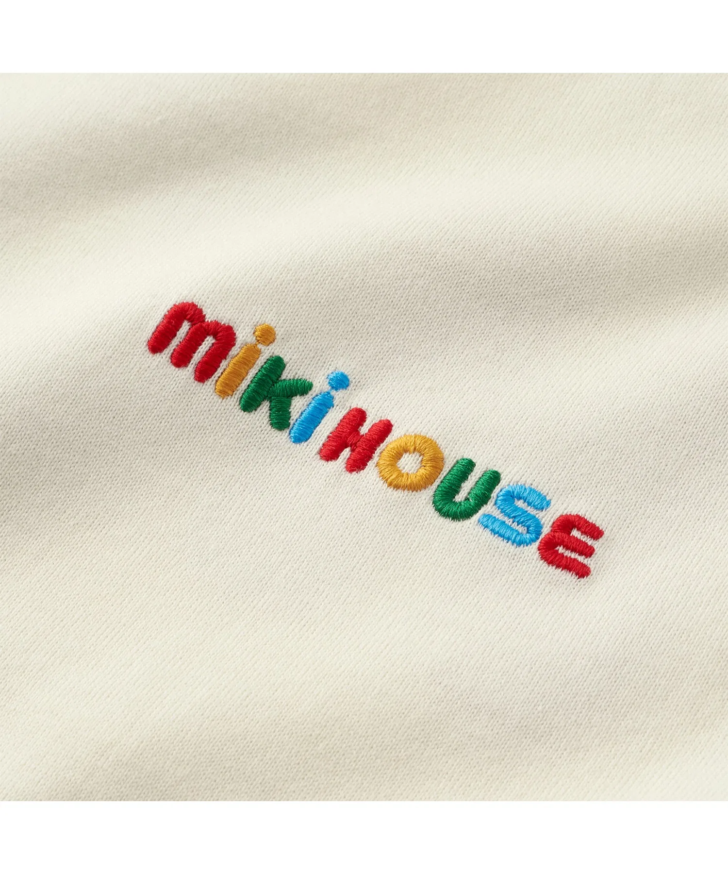 Взрослая футболка MIKI HOUSE с логотипом на спине — фото 3
