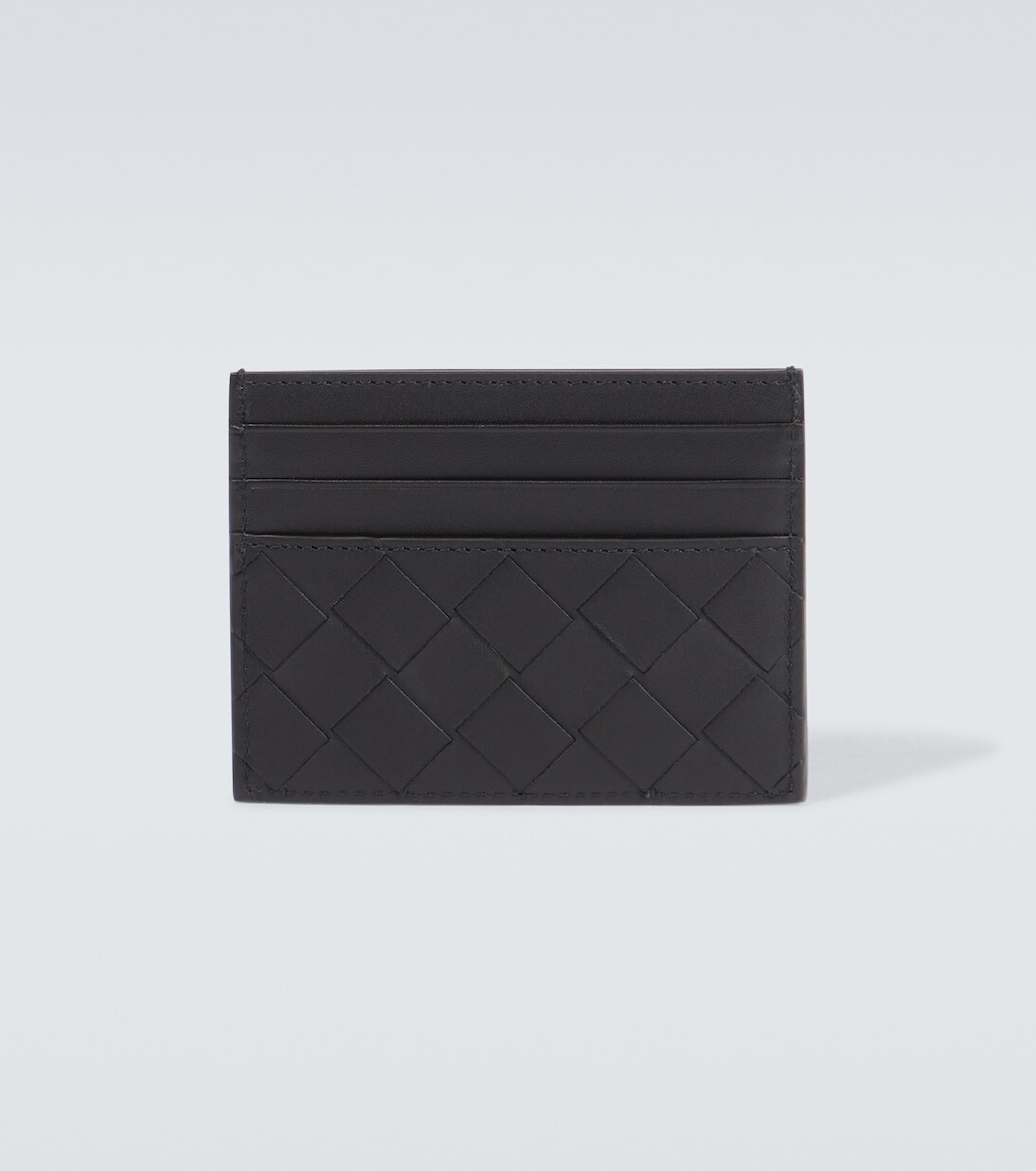 

Визитница из кожи intrecciato Bottega Veneta, черный