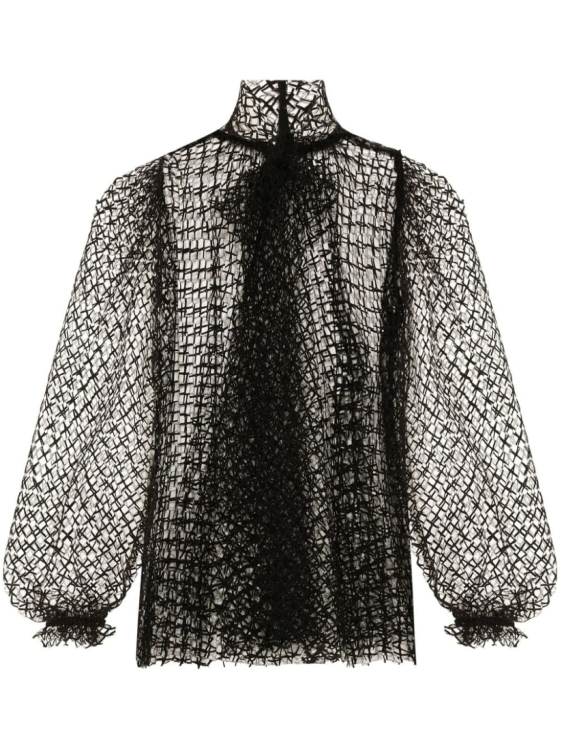 

Dolce & Gabbana прозрачная блузка, черный
