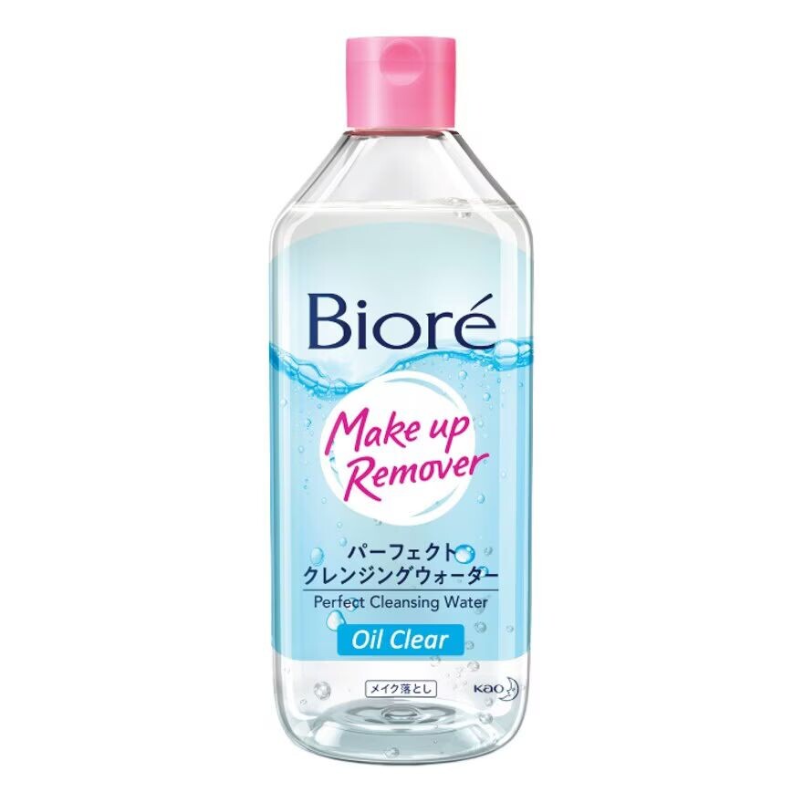 

Biore Perfect Cleansing Water Oil Clear 400 мл, blue