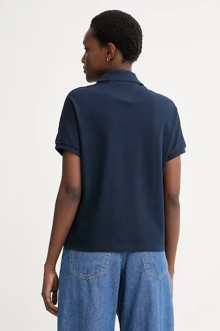 Поло синий, Tommy Hilfiger — фото 3