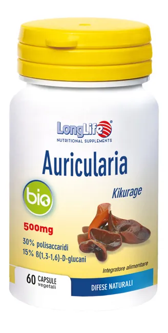 

Longlife Аурикулярия Био 60 капсул Long Life