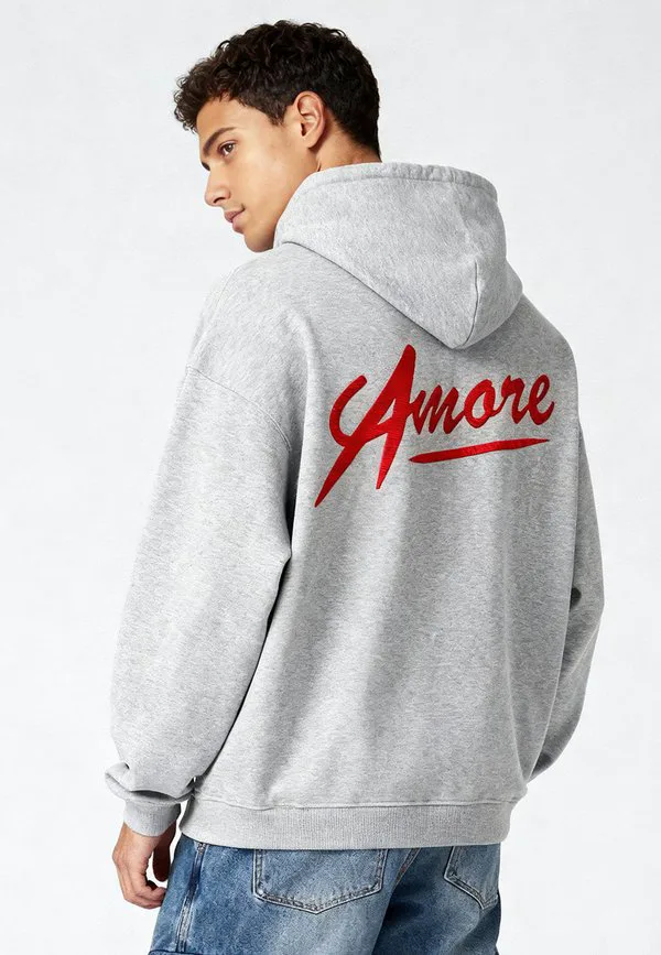 

Толстовка унисекс с вышивкой amore, утяжеленная. Mira Paris, Mottled Grey, Серый, Толстовка унисекс с вышивкой amore, утяжеленная. Mira Paris, Mottled Grey