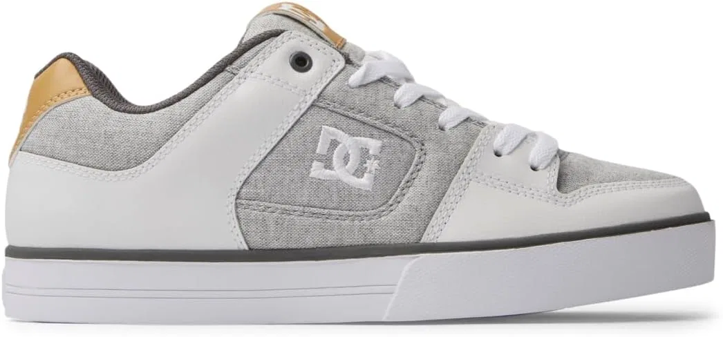 Мужские кроссовки DC Shoes Pure, Grey / White / Grey — фото 2