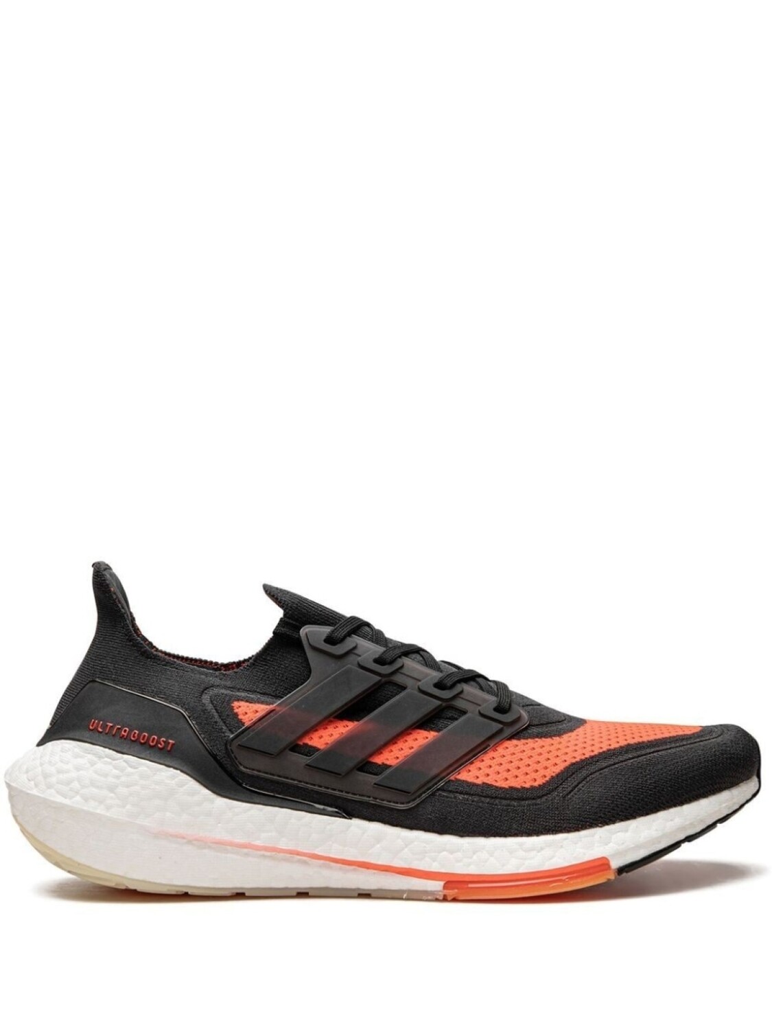 

Кроссовки Adidas UltraBoost 21, черный/оранжевый/белый