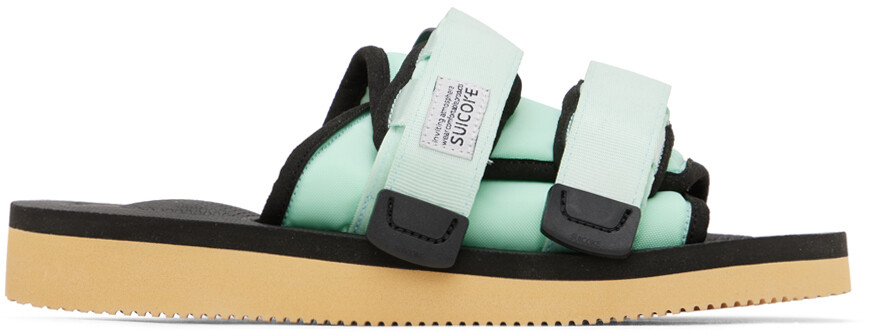 

Синие и черные сандалии MOTO-Cab SUICOKE