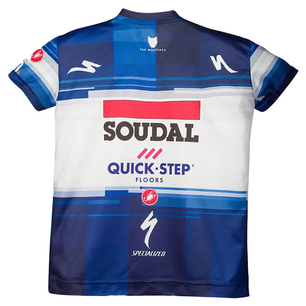 

Джерси с коротким рукавом Castelli Soudal Quick-Step 2023, синий
