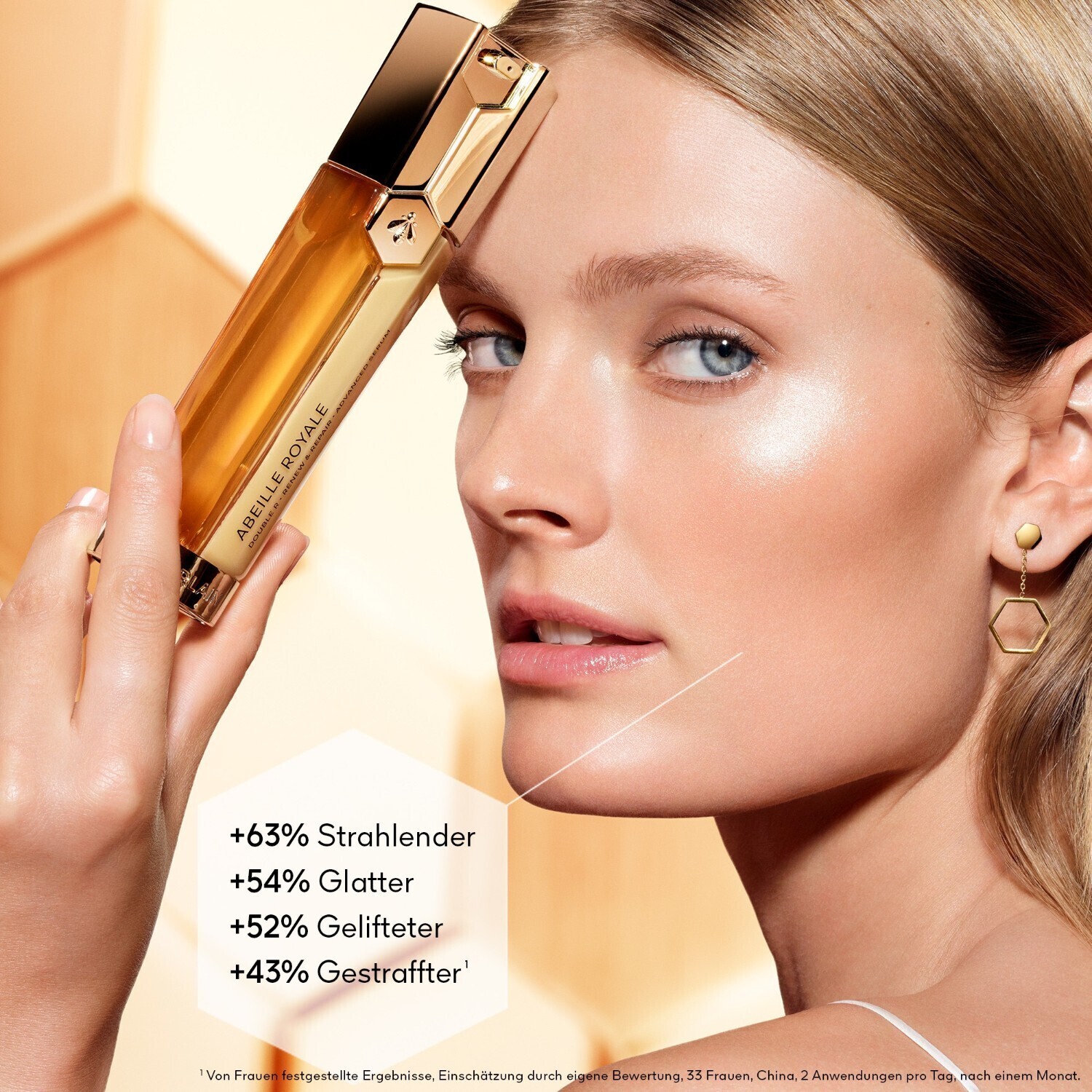 Сыворотка для лица abeille royale double r renew & repair advanced serum Guerlain, объем 50 мл — фото 4