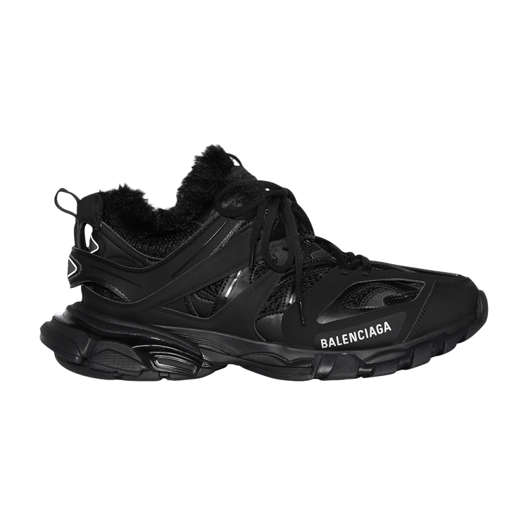 

Кроссовки Balenciaga Track Sneaker 'Fake Fur - Black', черный