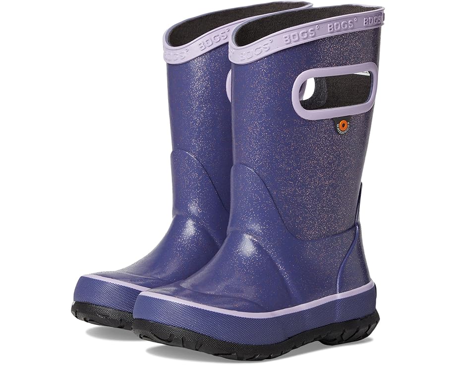 

Ботинки Bogs Kids Rain Boot Glitter, цвет Blueberry
