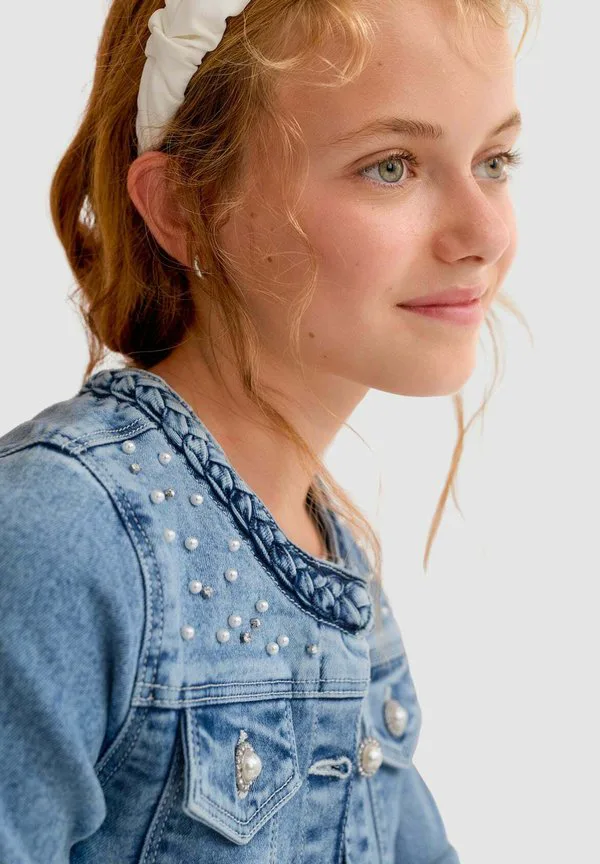 Джинсовая куртка Abel & Lula, Blu Denim — фото 3