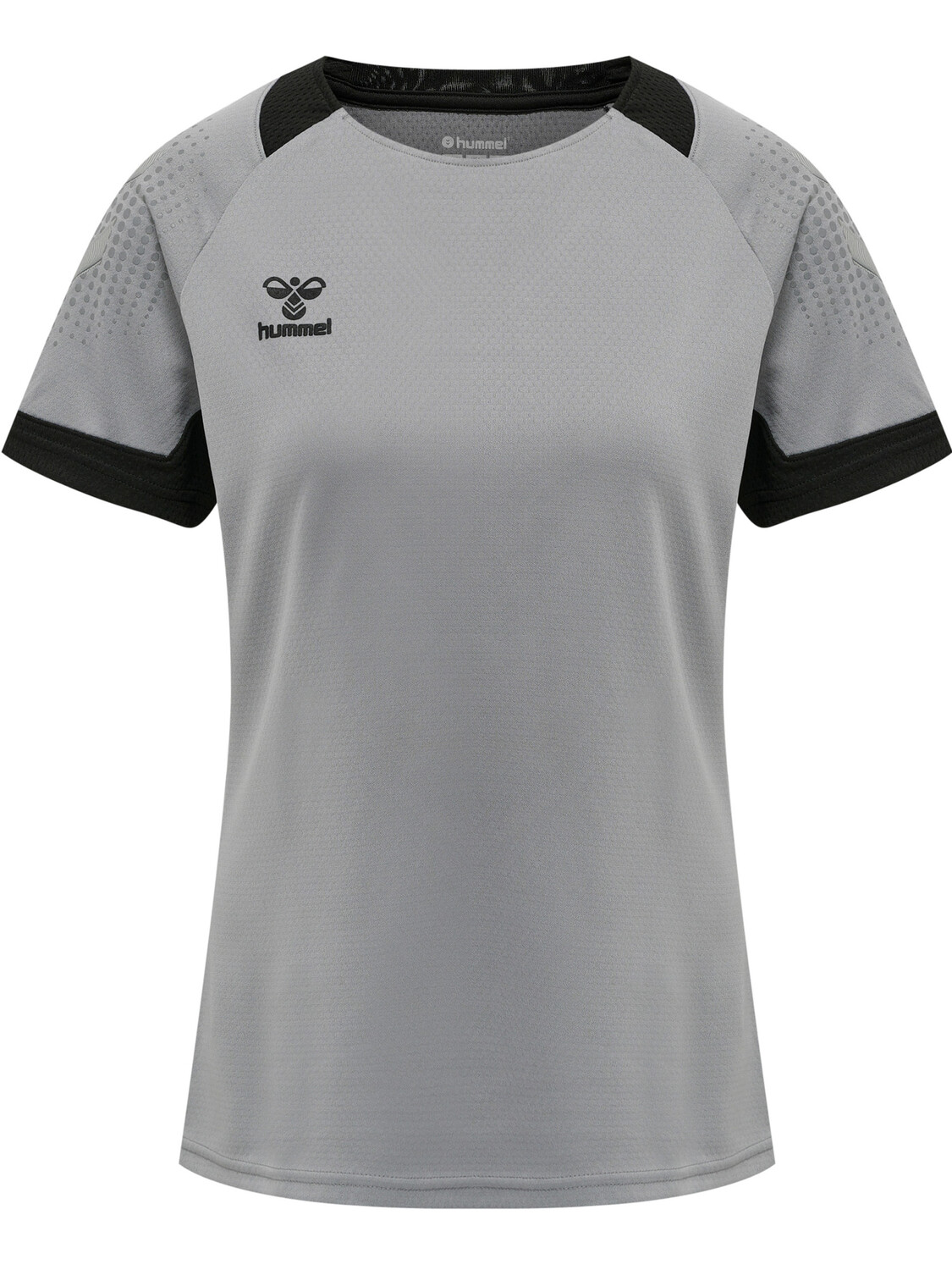 

Футболка Hummel Frauentrikot S/S Hmllead S/S Poly Jersey Women, серый меланж