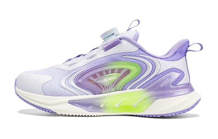 

Детские кроссовки GS Low-top Новые Белые/Таро Фиолетовые Xtep, фиолетовый