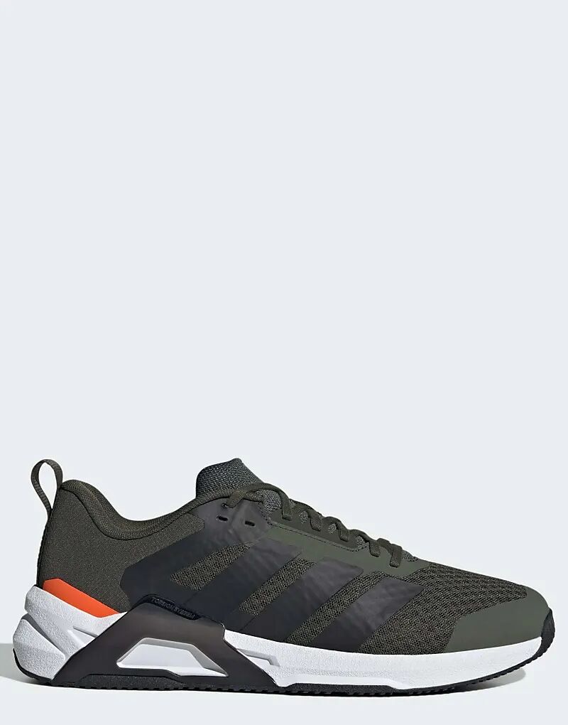 

Кроссовки adidas Training Dropset Control в цвете Night Cargo / Core Black / Impa Adidas Performance