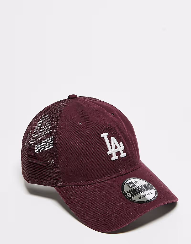 

Кепка водителя грузовика New Era LA Dodgers бордового цвета